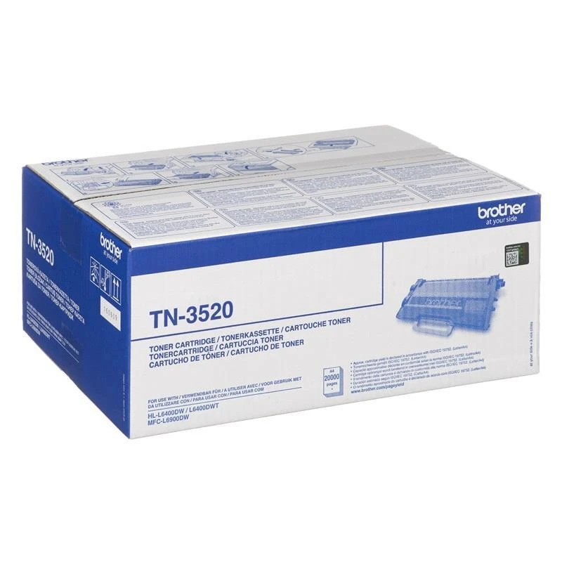 BROTHER TN-3520 TONERIS Juodas 20000P