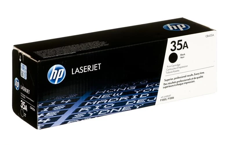 Hewlett Packard (HP) HP 35A Juodas Toneris kasetė, 1500 puslapių, skirta LaserJet P1005, P1006