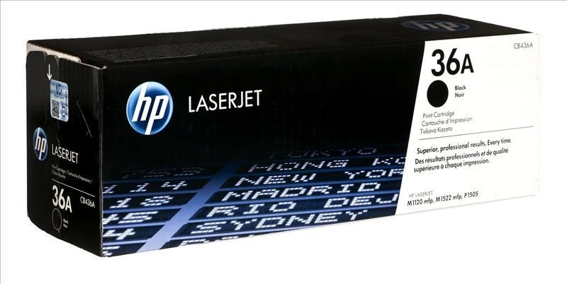 Hewlett Packard (HP) HP Toneris Juodas 36A for LaserJet 1505/1522 (2.000 pages)