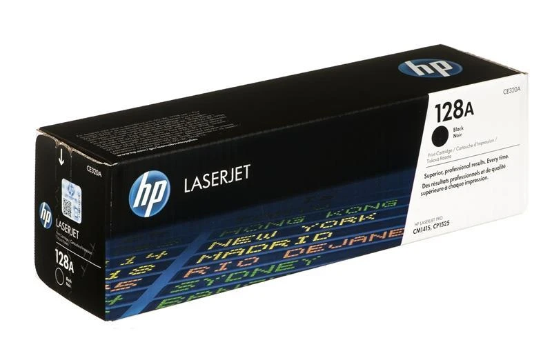 Hewlett Packard (HP) HP 128A, skirtas Color LaserJet CM1415/CP1525 serijai Toneris Juodas (2 000 puslapių)