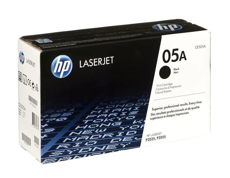 Hewlett Packard (HP) HP 05A Juodas kasetė, 2300 puslapių, skirta HP LaserJet P2035, 2055