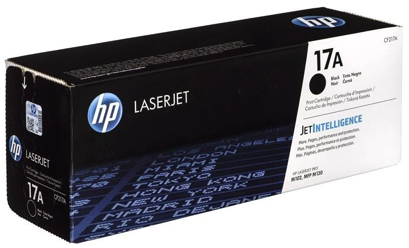 Hewlett Packard (HP) HP 17A Juodas lazerinis Toneris Cartridge, 1600 pages, for HP LaserJet Pro M102a, M130a