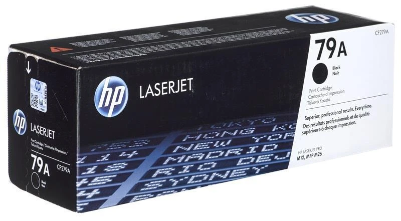 Hewlett Packard (HP) HP 79A Juodas lazerinis Toneris Cartridge, 1000 pages, for HP LaserJet Pro M12a, M12w, M26a, M26nw