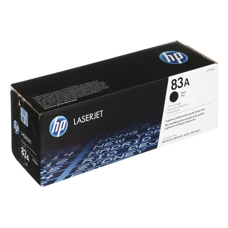 Hewlett Packard (HP) HP 83A Juodas Toneris Cartrige, 1500 pages, for Laserjet Pro M125nw, M127fn, M127fw