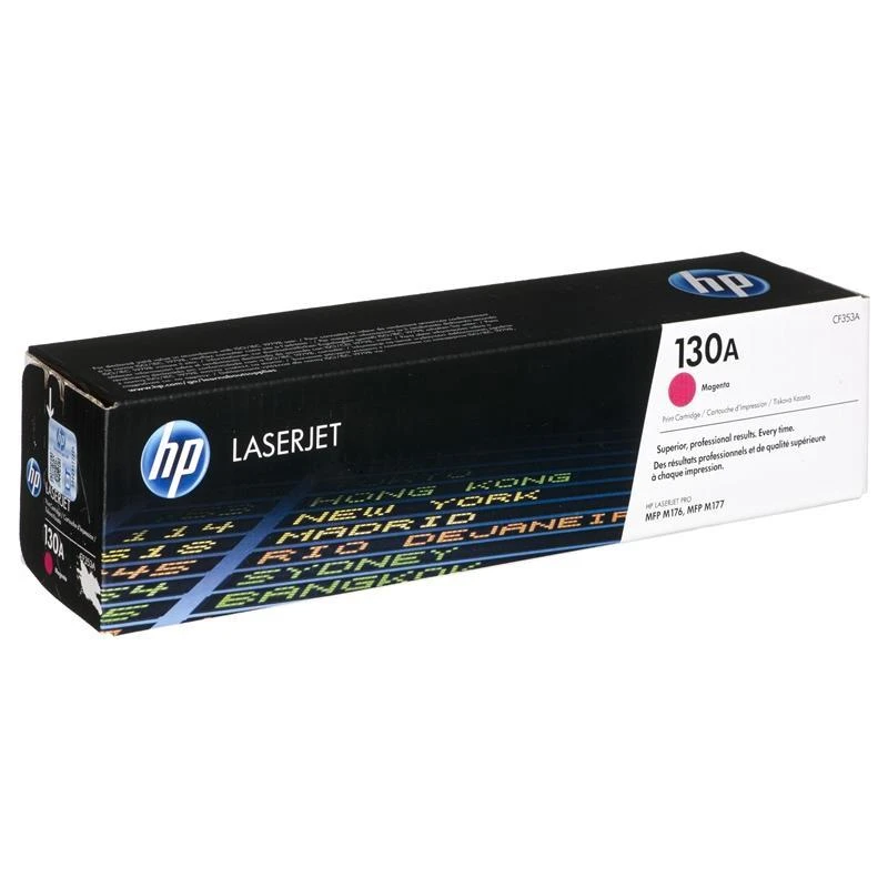 Hewlett Packard (HP) HP 130A Magenta Toneris Cartridge, 1000 puslapių, LaserJet Pro M176, M177 series