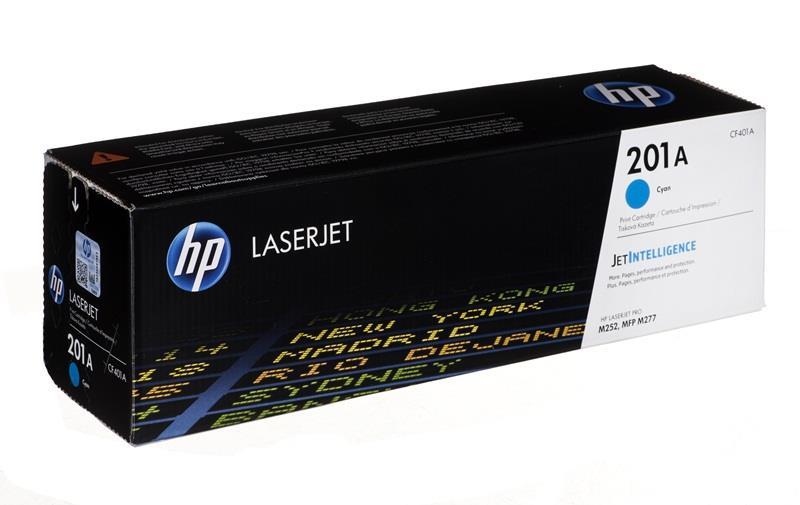 „Hewlett Packard“ (HP) „HP 201A Cyan Original LaserJet Toneris Cartridge“, 1330 puslapių, skirta HP Color LaserJet 277, Pro M252, Pro M274n