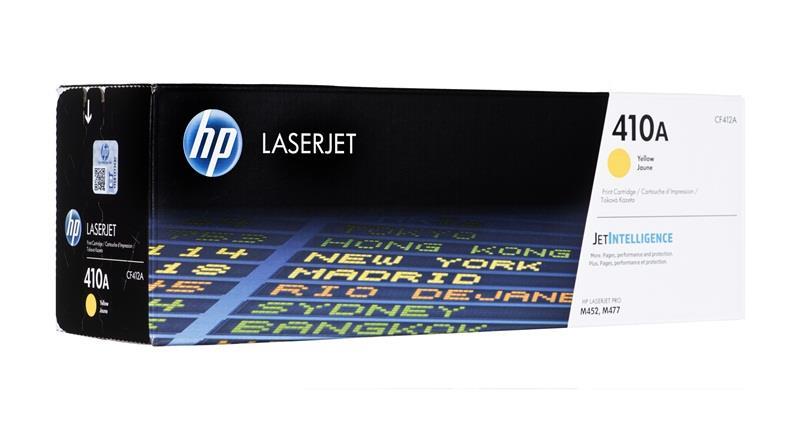 Hewlett Packard (HP) HP 410A Geltona lazerinis Toneris Cartridge, 2300 pages, for HP LaserJet Pro M452, LaserJet Pro M477