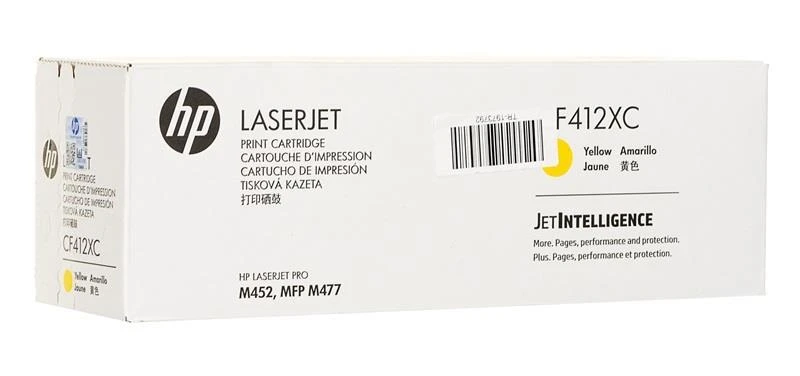 Hewlett Packard (HP) HP 410X kasetė, geltona, didelės talpos