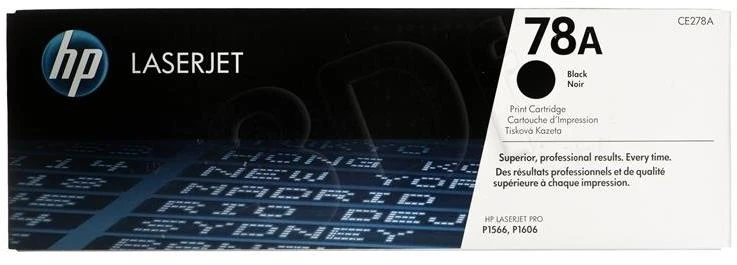 Hewlett Packard (HP) HP 78A Juodas Toneris Cartridge, 2100 pages, for LaserJet P1566, P1606dn, M1536