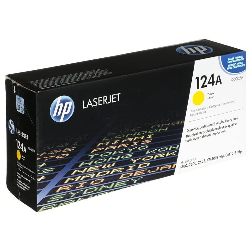 Hewlett Packard (HP) HP Color LaserJet 1600/2600/2605 Toneris Geltona (2 000 puslapių)