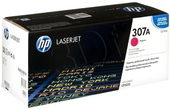 Hewlett Packard (HP) HP toneris CE743A rausvai raudonas Spalvotas LaserJet CP5225 7300 puslapių