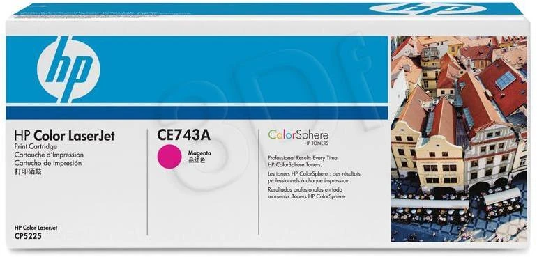 Hewlett Packard (HP) HP toneris CE743A rausvai raudonas Spalvotas LaserJet CP5225 7300 puslapių