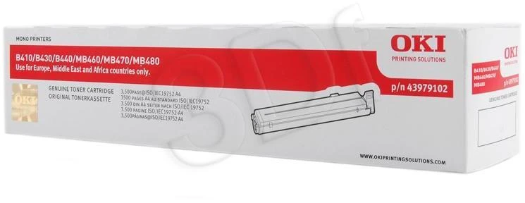OKI toner juodas for B410 B430 B440 MB460 MB470 MB480 3.500pages