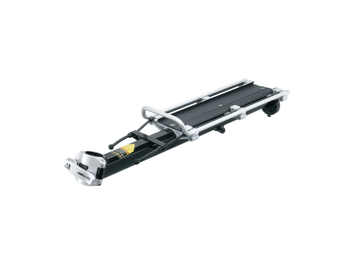 Topeak MTX BeamRack E Type Aluminum Juodas, Sidabrinis
