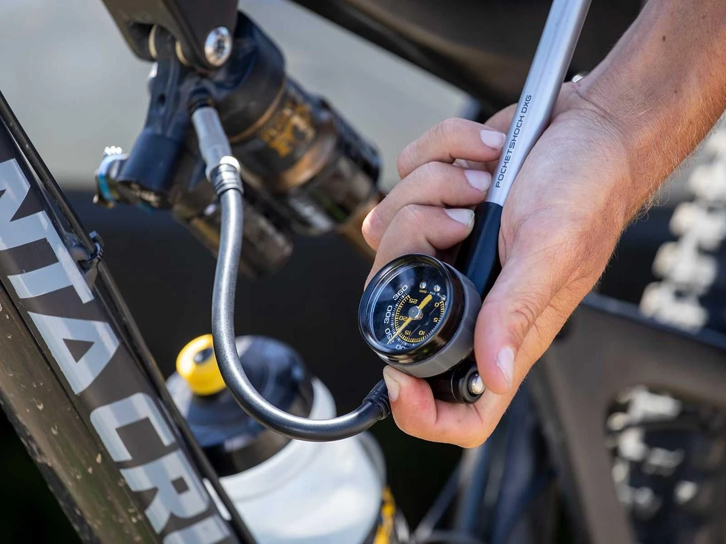 Topeak PocketShock DXG rankinis siurblys