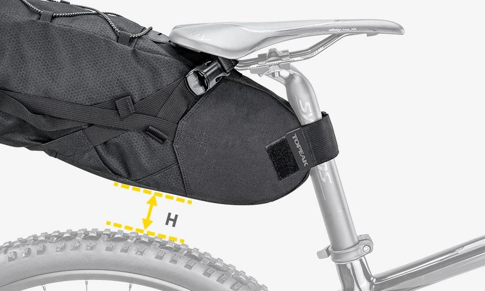 Bike bag Topeak Loader Backloader (under saddle 15 litres)