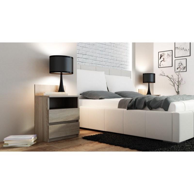 Top E Shop Naktinis Staliukas - Topeshop M1 Sonoma Matinė Ąžuolo Spalva