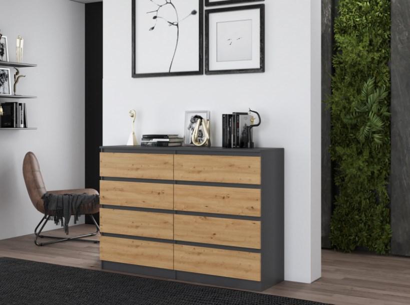 Top E Shop Topeshop M8 140 ANT/ART KPL komoda