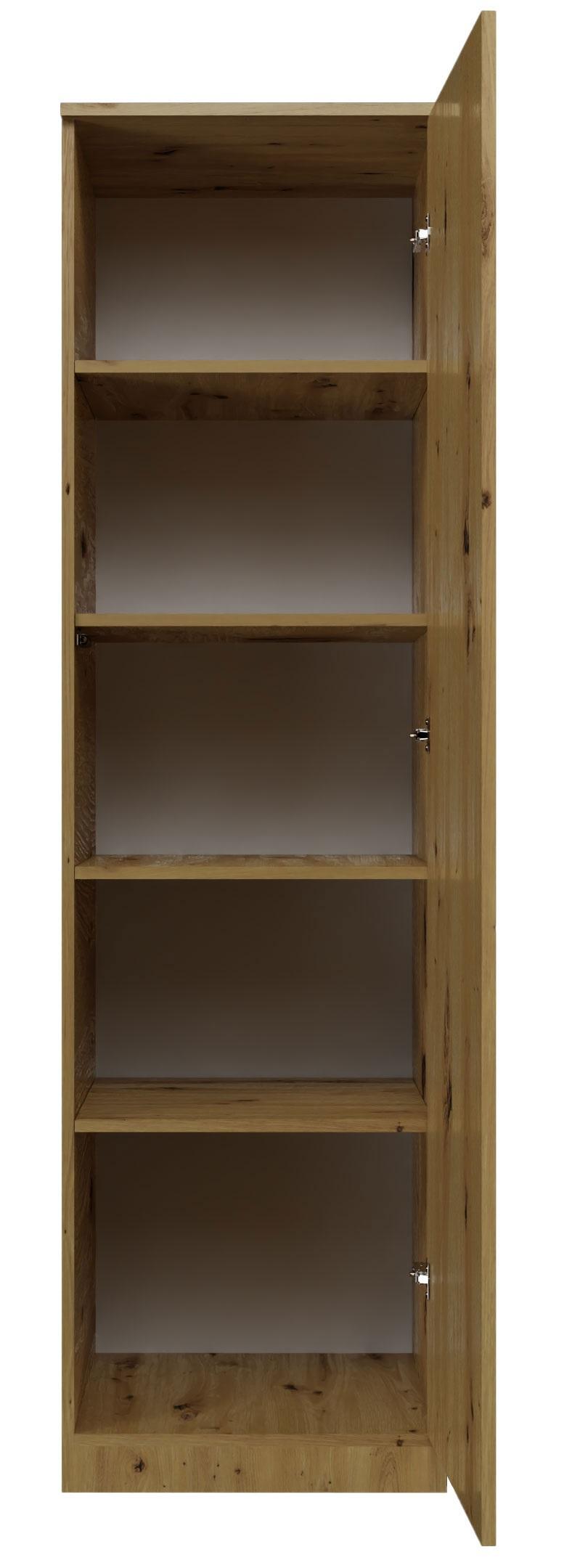 Top E Shop Miegamojo Spinta - Topeshop SD-50 Artisan KPL 5 Lentynų Ąžuolo Spinta