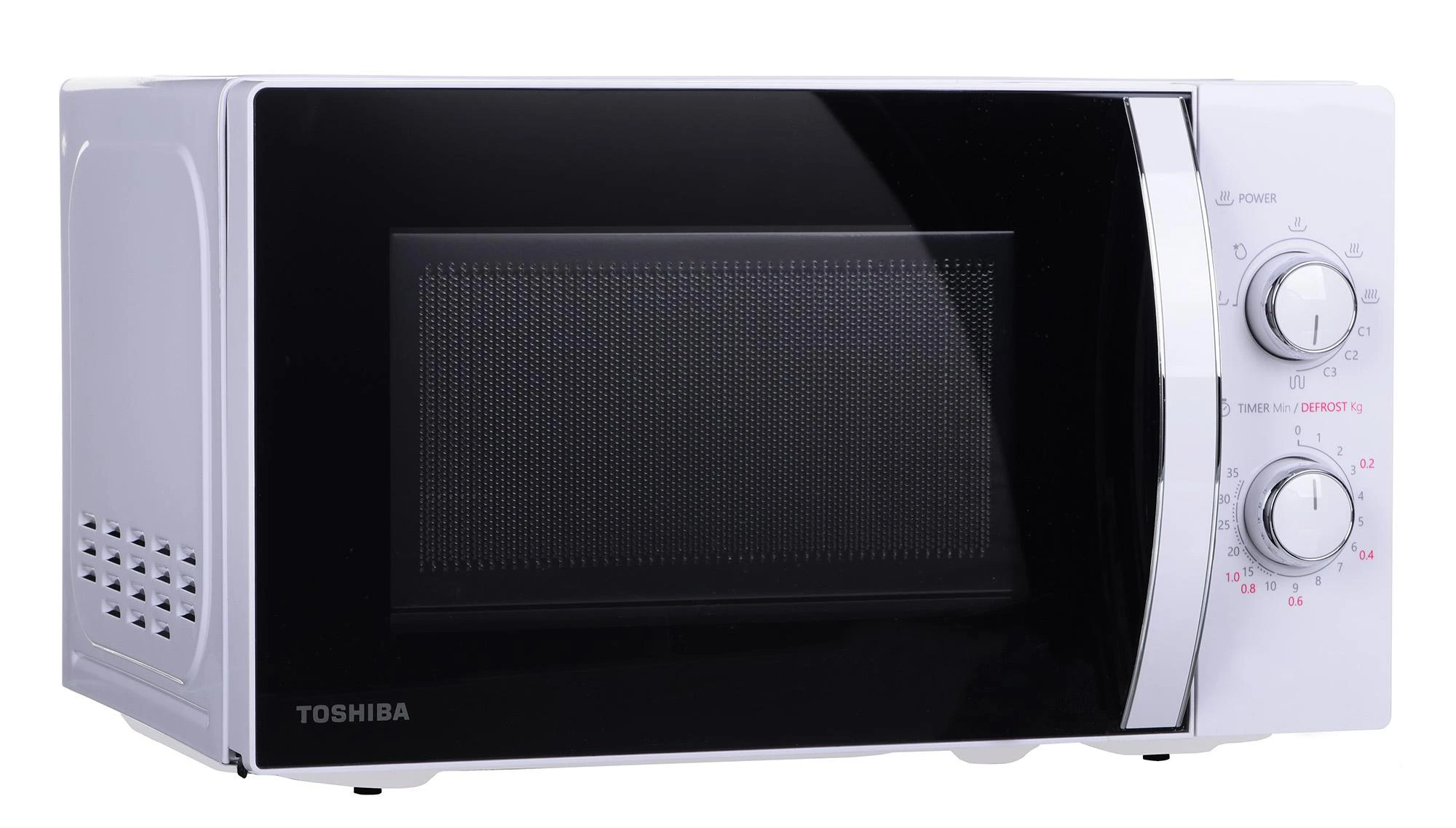 Toshiba MW-MG20P Stalviršis Kombinuota mikrobangų krosnelė 20 L 800 W Juoda, Balta