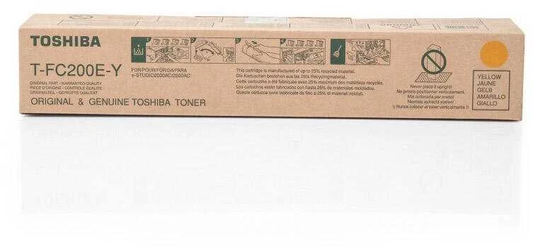 Toneris Toshiba T- FC200E geltonasis originalas (6AJ00000131)