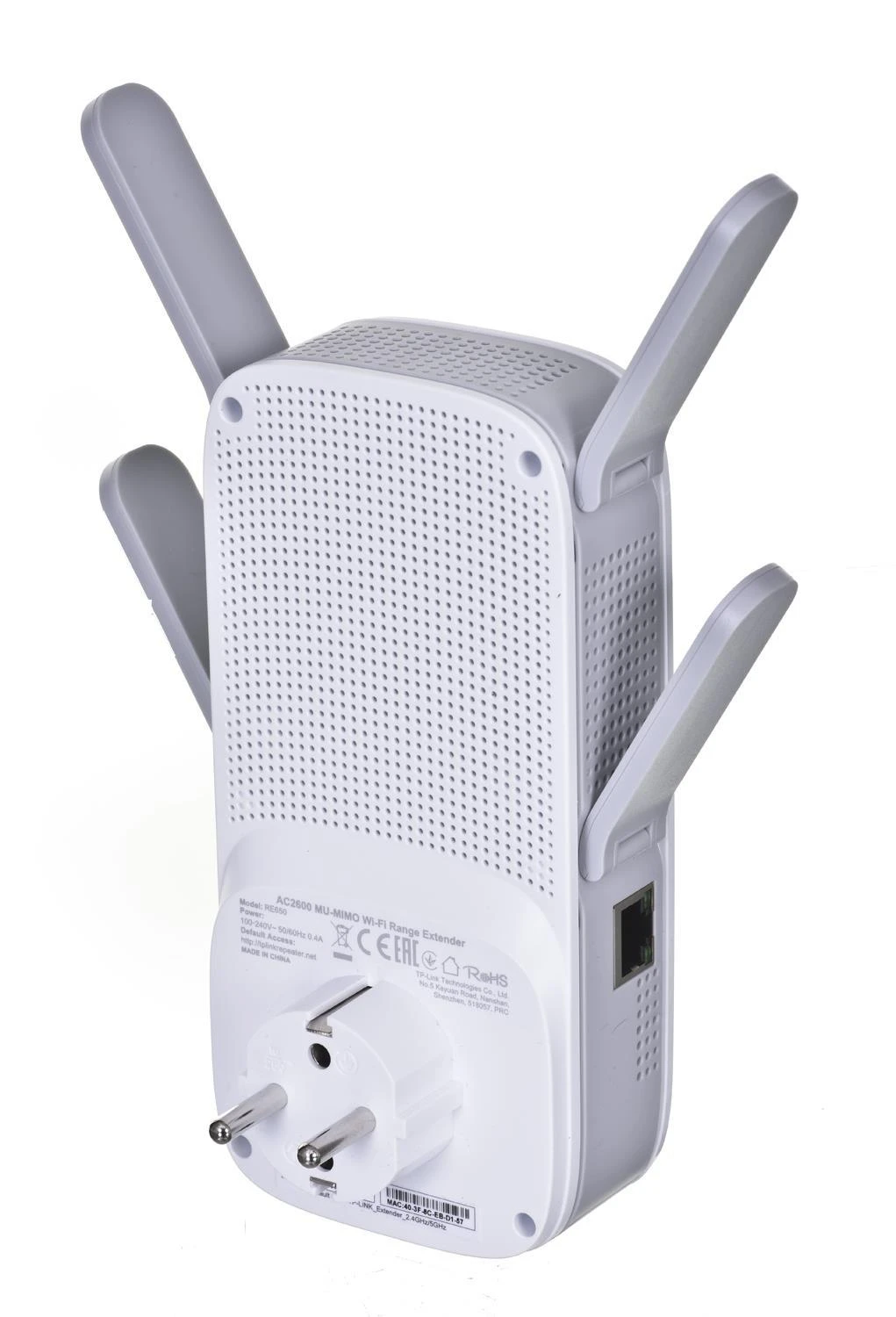 TP-Link AC2600 Wi-Fi diapazono plėtiklis / RE650