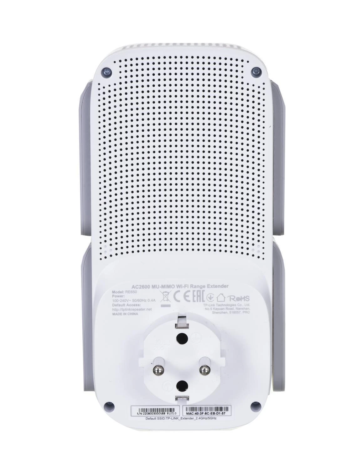 TP-Link AC2600 Wi-Fi diapazono plėtiklis / RE650