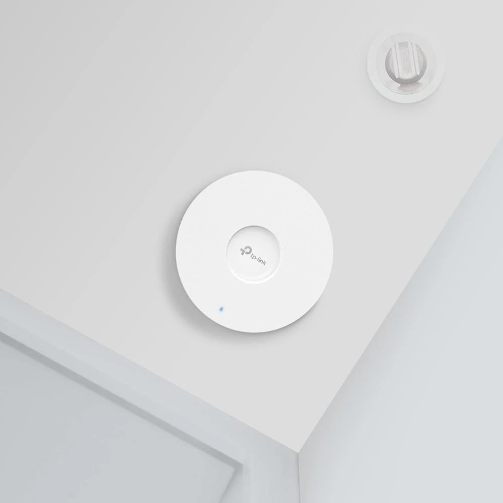 Maršrutizatorius TP-LINK | AX3000 lubinis „WiFi 6“ prieigos taškas | EAP650 | 802.11ax | 2.4GHz/5GHz | 2402+574 Mbit/s | 10/100/1000 Mbit/s | Ethernet LAN (RJ-45) jungtys: 1 | MU-MiMO: Taip | PoE įvestis | Antenos tipas: vidinė, universali