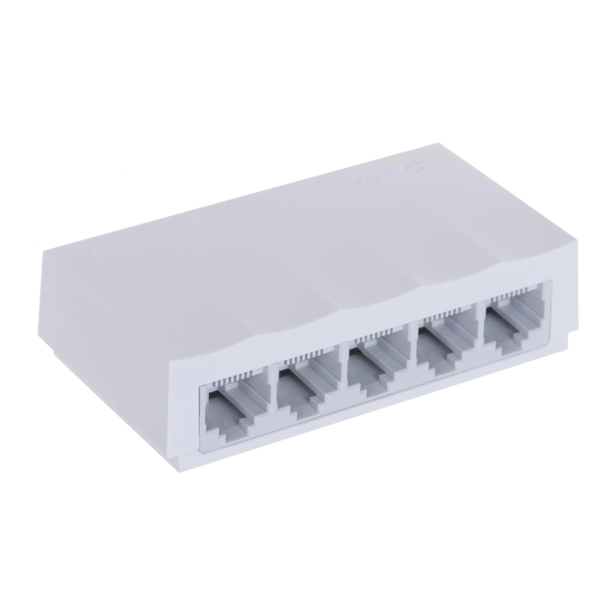 Šakotuvas TP-LINK LiteWave 5 prievadų 10/100M stalinio kompiuterio jungiklis 5 10/100M RJ45 prievadų darbalaukio plastikinis dėklas
