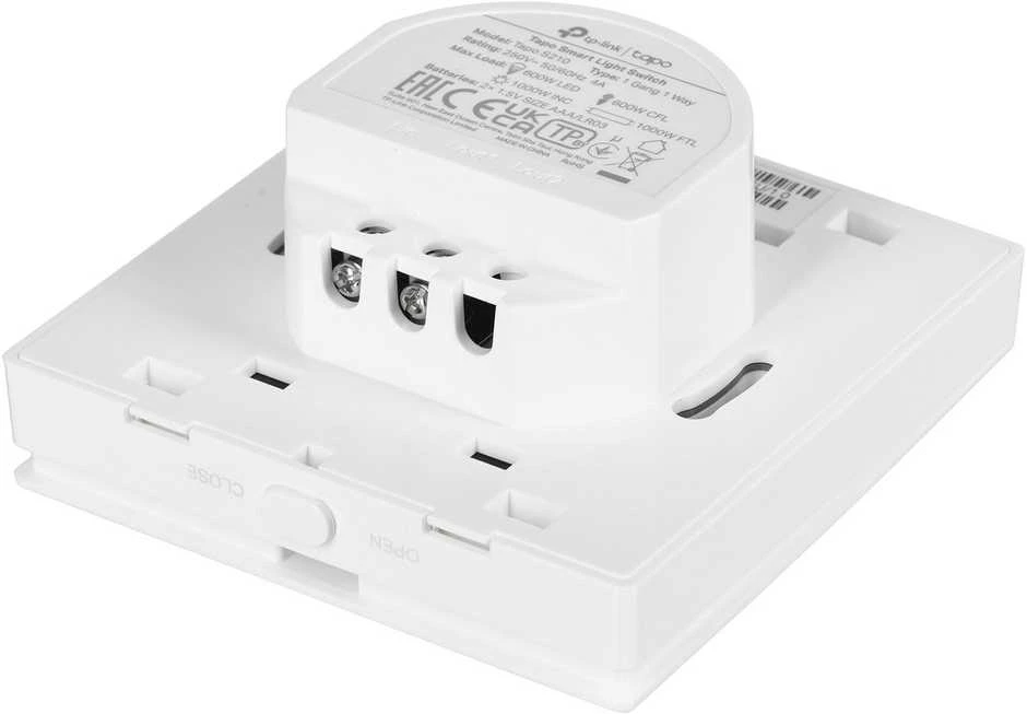 TP-LINK išmanusis šviesos jungiklis „Tapo S210“ (TAPO S210)