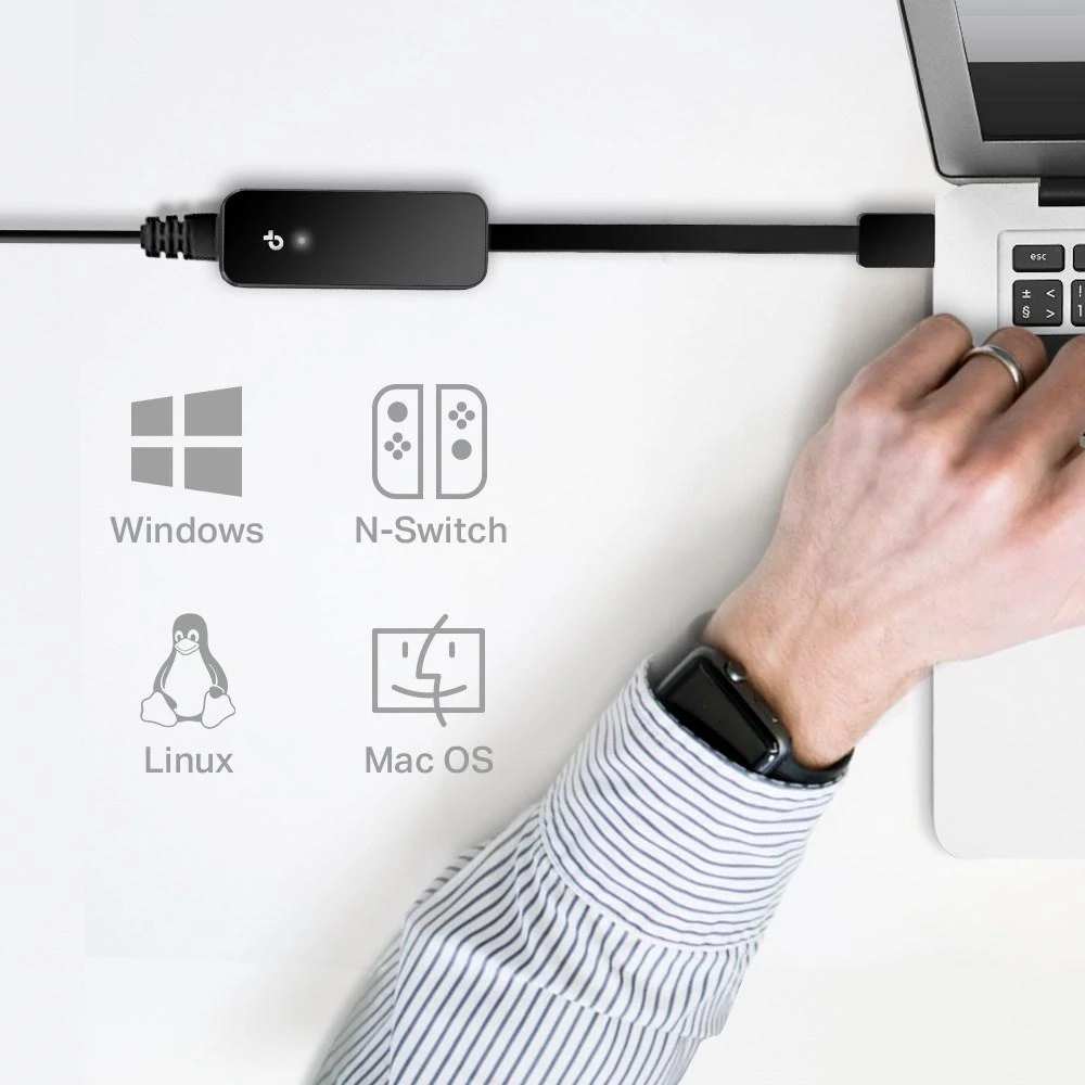 TP-LINK | UE306 USB 3.0 į Gigabit Ethernet tinklo adapteris