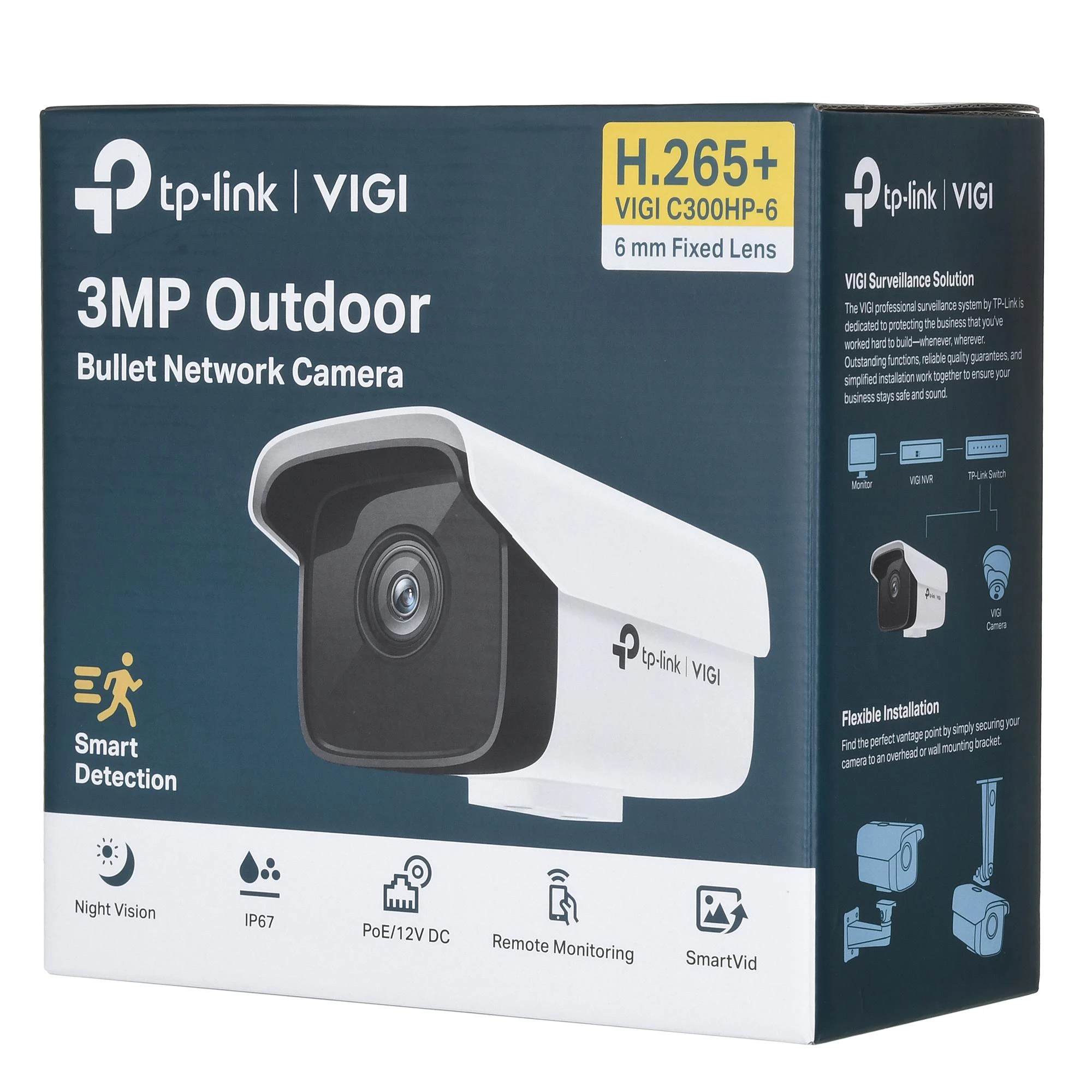 VIGI C300 serijos C300HP-6 - V1 - tinklo stebėjimo kamera | TP-LINK
