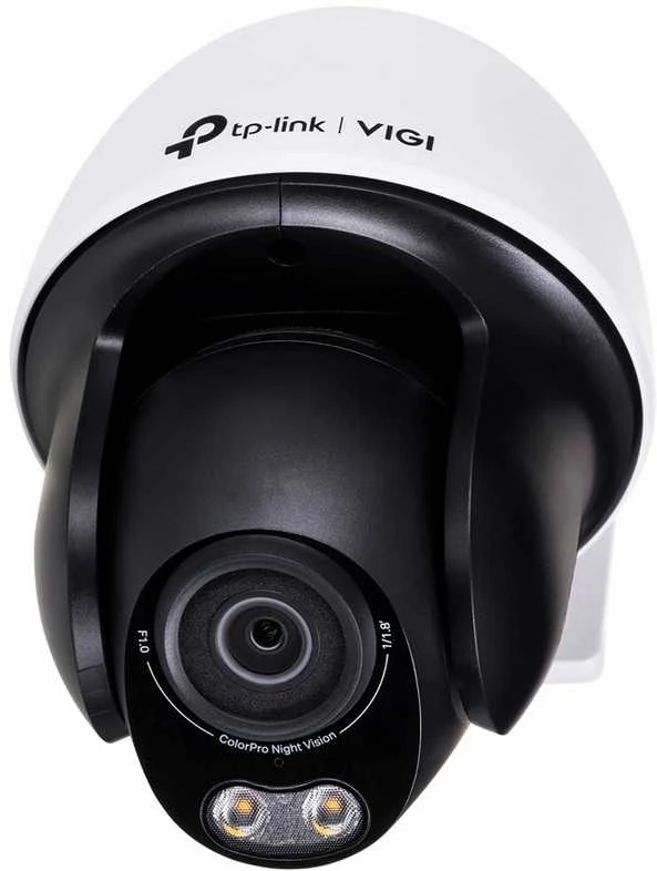 TP-LINK | Tinklo kamera | VIGI 4MP Outdoor ColorPro Night Vision Pan Tilt | Fiksuoto židinio objektyvas | Maitinimas per Ethernet (PoE)