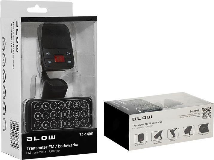 Transmiter FM BLOW USB su kroviklis 2,1A`