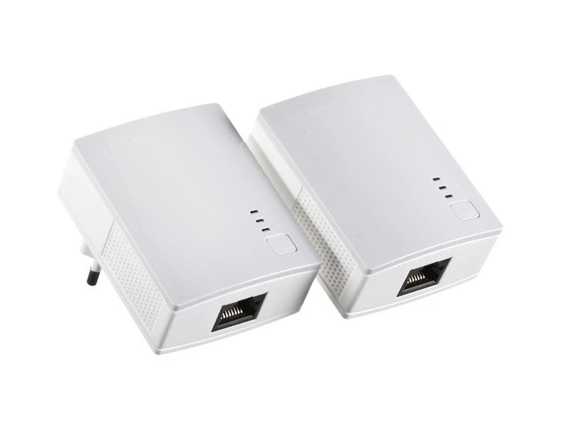 TP-LINK AV500 Nano Powerline Ethernet adapterio rinkinys, itin kompaktiškas dydis, 500 Mbps Powerline duomenų perdavimo sparta, 100 Mbps Fast Ethernet, HomePlug