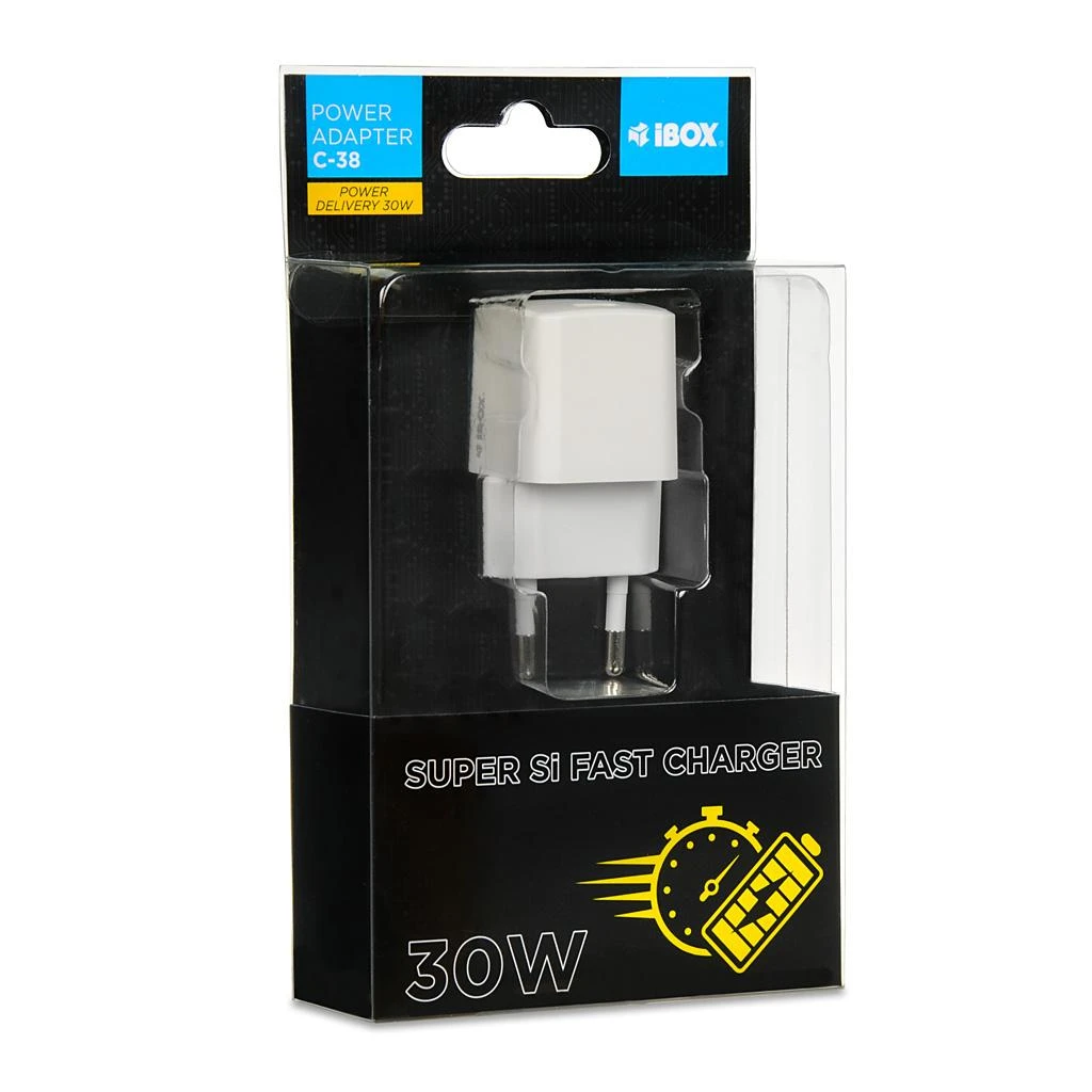 IBOX C-38 USB-C įkroviklis PD30W
