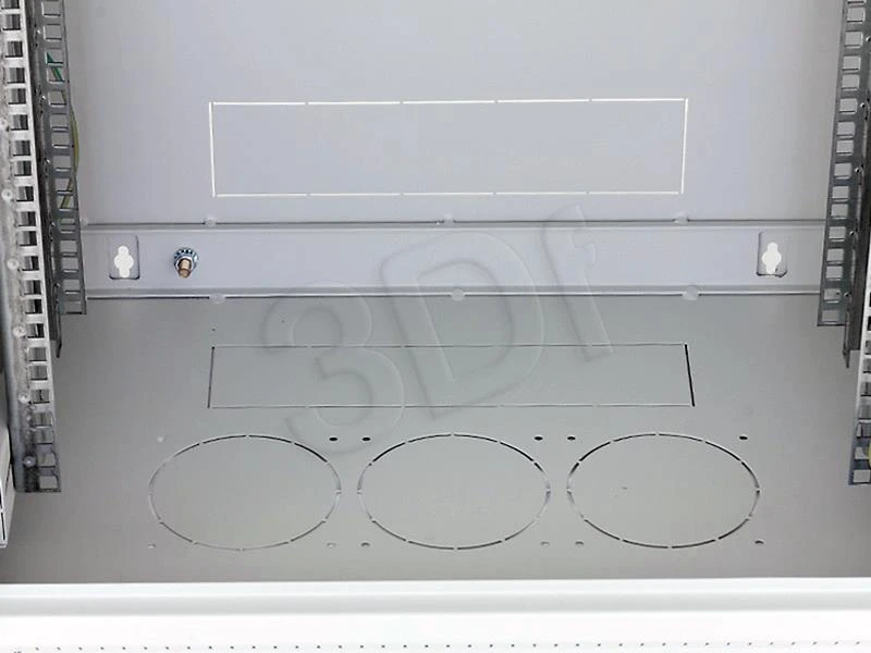 TRITON 19" vientisa spintelė 12U/500mm, nuimami šoniniai dangčiai