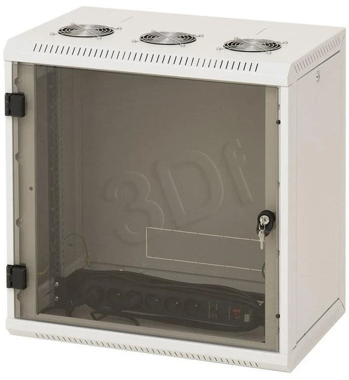 TRITON 19" vientisa spintelė 12U/500mm, nuimami šoniniai dangčiai