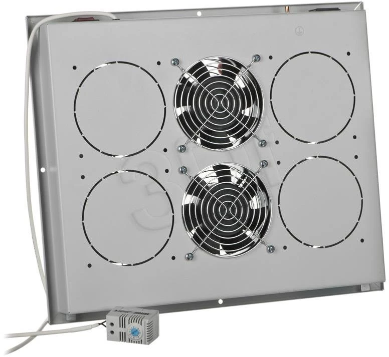 Vėdinimo skydo lentyna 19" TRITON stogo 2 ventiliatoriai RAC-CH-X03-X3