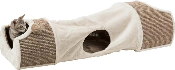 Trixie Draskyklė-tunelis 110x30x38 cm, šv.pilka/ruda sp. SPEC