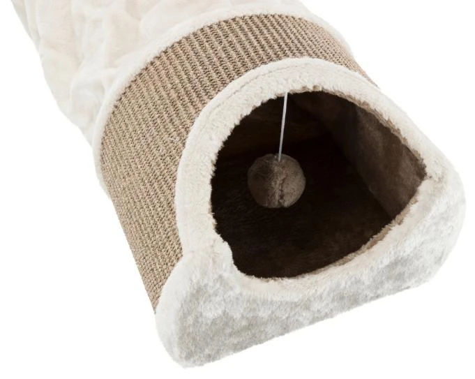 Trixie Draskyklė-tunelis 110x30x38 cm, šv.pilka/ruda sp. SPEC