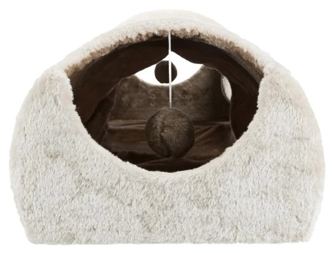 Trixie Draskyklė-tunelis 110x30x38 cm, šv.pilka/ruda sp. SPEC