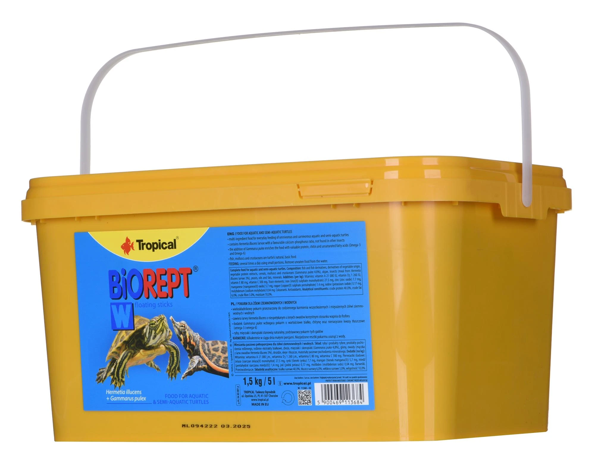 Tropical Biorept W 5000ml / 1,5kg