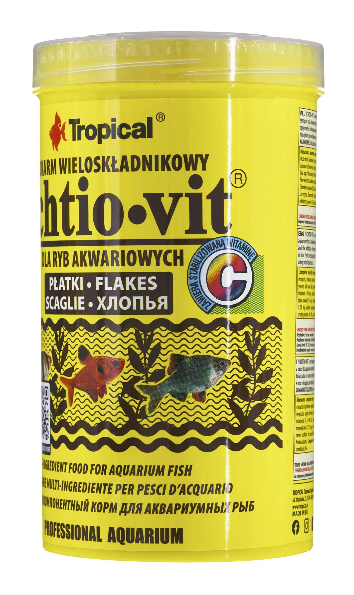 TROPICAL Ichtio-Vit - maistas akvariumo žuvims - 500 ml/100 g