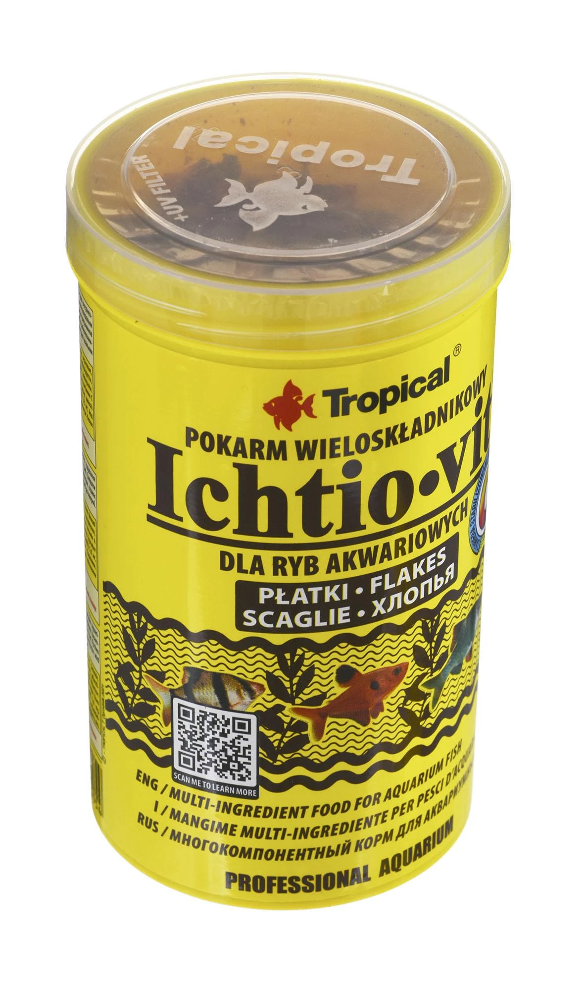 TROPICAL Ichtio-Vit - maistas akvariumo žuvims - 500 ml/100 g