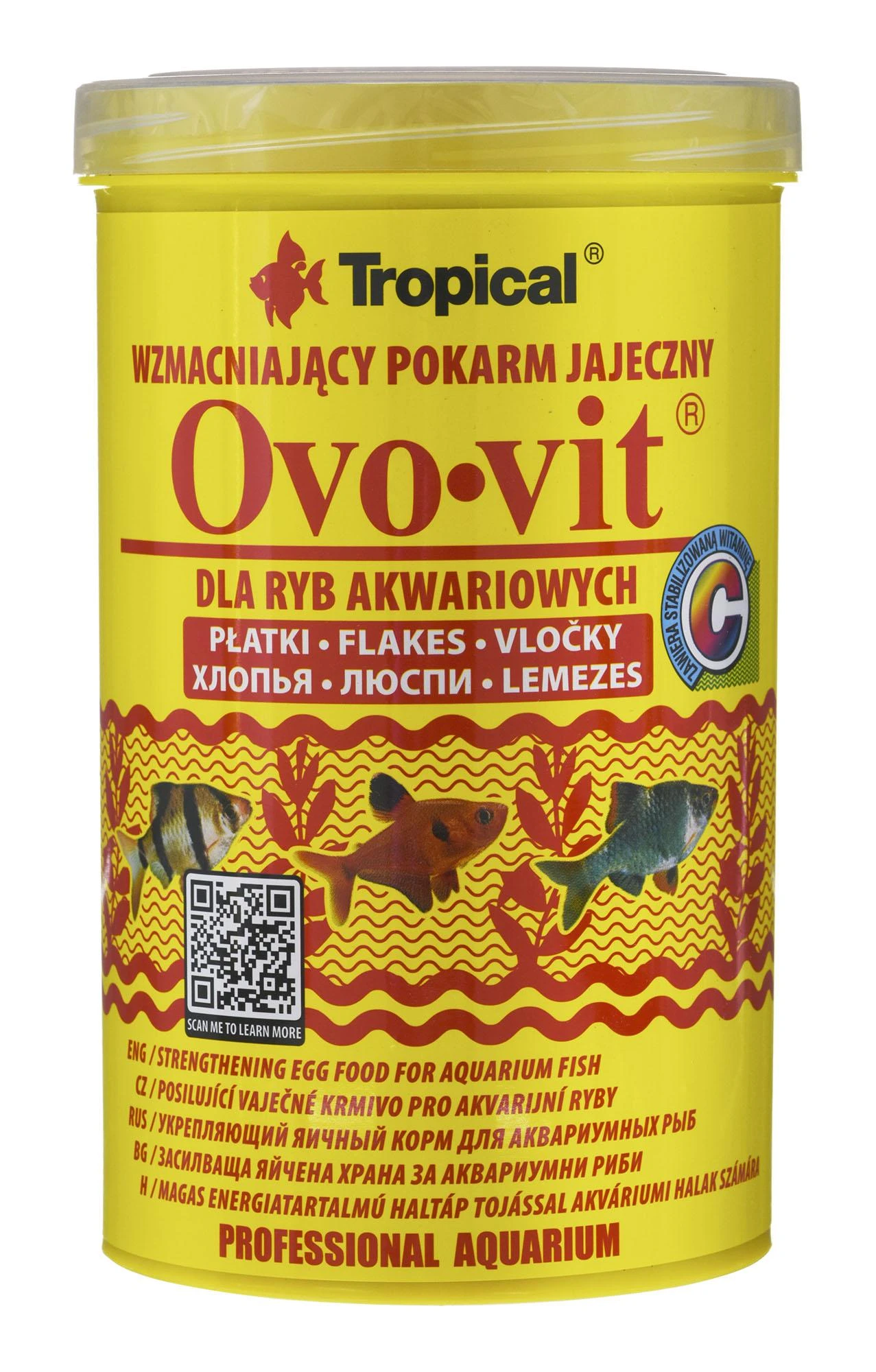 TROPICAL Ovo-Vit - maistas akvariumo žuvims - 1000 ml/200 g