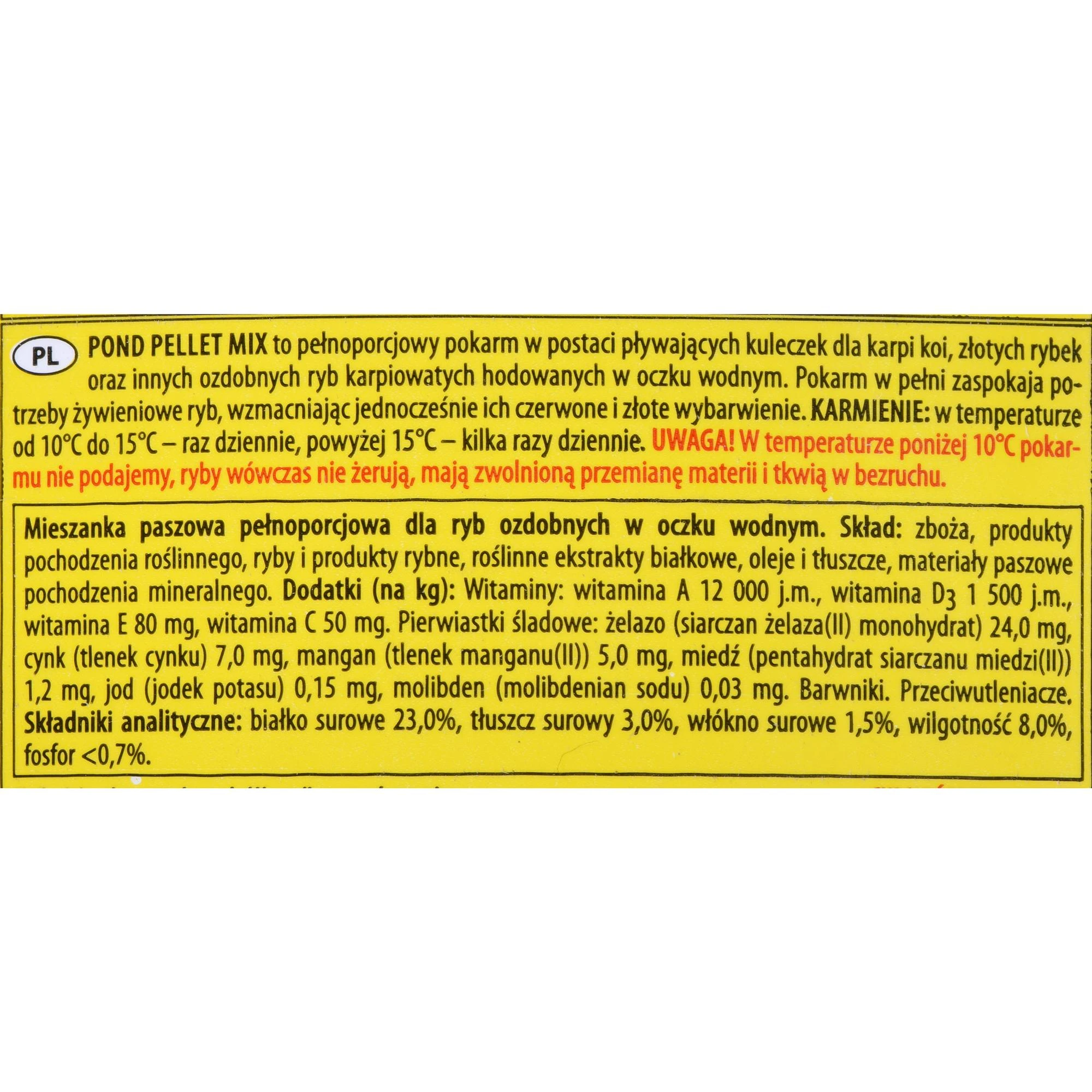 Tropical Tropinių žuvų maisto tvenkinių granulių mišinys 5L (41121)