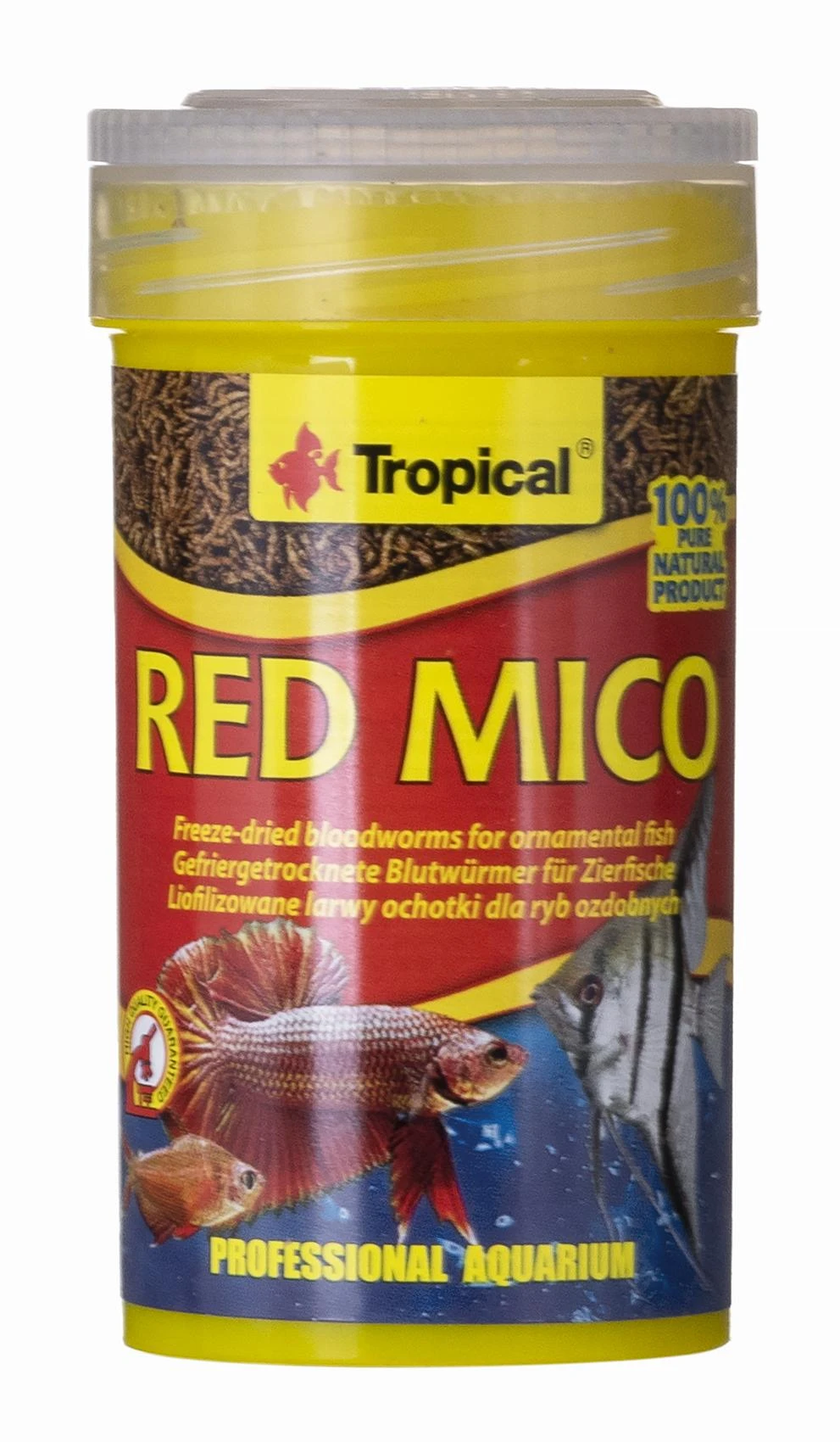 Tropical Raudona Mico indelis 100ml/8g