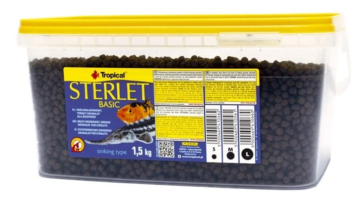Tropical Tropinės sterletės „S“ 3l/1500g