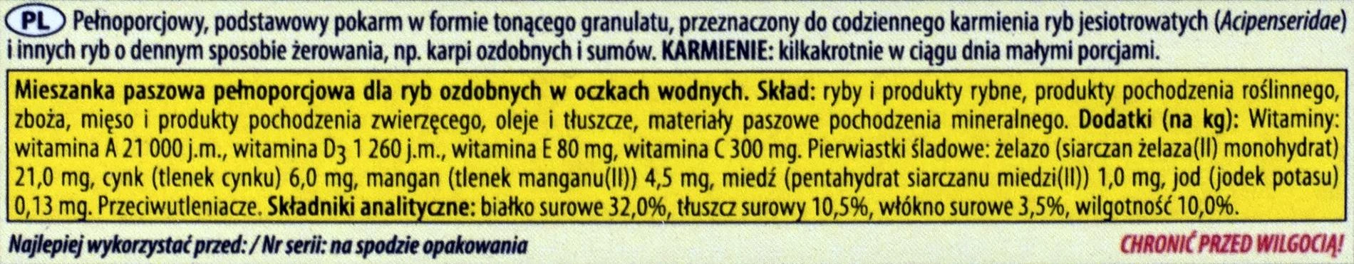 Tropical Tropinės sterletės „S“ 3l/1500g